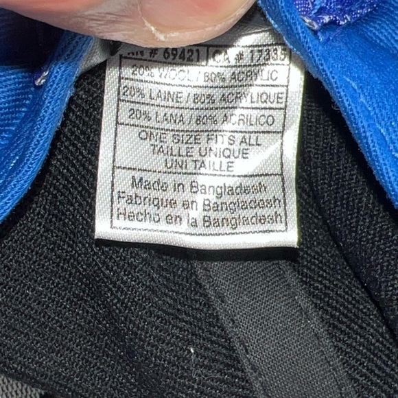 Pittsburgh Steelers ‘05 NFL Conference Champs Reebok One Size Cap Hat Wool Blend - Picture 6 of 6